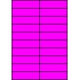 Etykiety A4 kolorowe 105x29,7 – różowe
