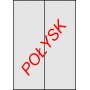 Etykiety samoprzylepne - 105x297 A4 do drukarek atramentowych