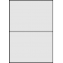 Etykiety samoprzylepne na arkuszach A4 - 210x148
