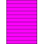 Etykiety A4 kolorowe 210x24,75 – różowe