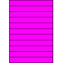 Etykiety A4 kolorowe 210x27 – różowe