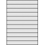 Etykiety samoprzylepne na arkuszach A4 - 210x27