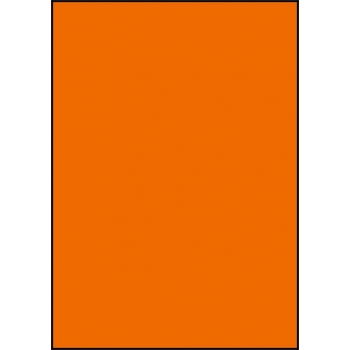 Etykiety A4 kolorowe 210x297 – pomarańczowe