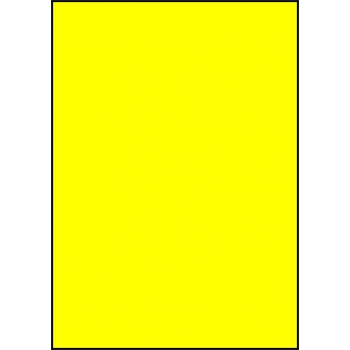Etykiety A4 kolorowe 210x297 – żółte PANTONE YELLOW U