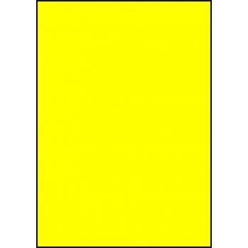Etykiety A4 kolorowe 210x297 – żółte