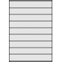 Etykiety samoprzylepne na arkuszach A4 - 210x32