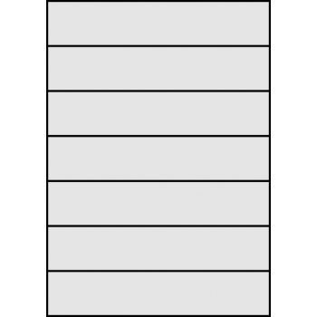 Etykiety samoprzylepne na arkuszach A4 - 210x42,4