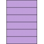 Etykiety A4 kolorowe 210x49,5 – fioletowe