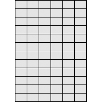 Etykiety samoprzylepne na arkuszach A4 - 35x24,75