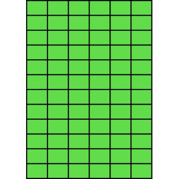 Etykiety A4 kolorowe 35x24,75 – zielone