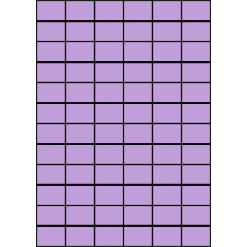 Etykiety A4 kolorowe 35x24,75 – fioletowe