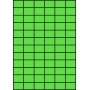 Etykiety A4 kolorowe 35x24,75 – zielone
