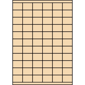 Etykiety A4 kolorowe 35x25,4 mm – beżowe