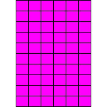 Etykiety A4 kolorowe 35x29,7 – różowe