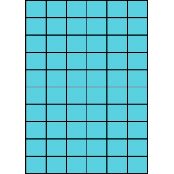 Etykiety A4 kolorowe 35x29,7 – niebieskie