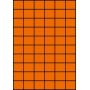 Etykiety A4 kolorowe 35x29,7 – pomarańczowe
