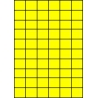 Etykiety A4 kolorowe 35x29,7 – żółte fluorescencyjne
