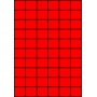 Etykiety A4 kolorowe 35x29,7 – czerwone fluorescencyjne