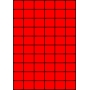 Etykiety A4 kolorowe 35x29,7 – czerwone fluorescencyjne