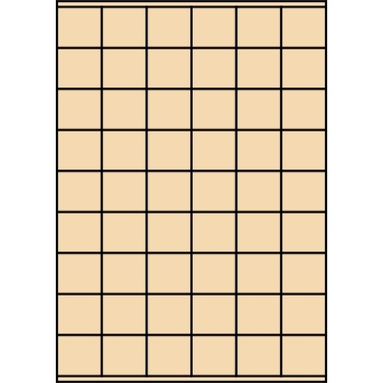 Etykiety A4 kolorowe 35x32 mm – beżowe