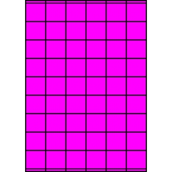Etykiety A4 kolorowe 35x32 – różowe