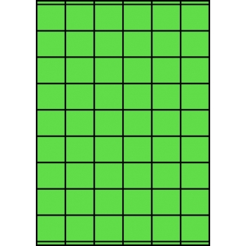 Etykiety A4 kolorowe 35x32 – zielone
