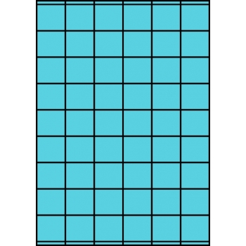 Etykiety A4 kolorowe 35x32 – niebieskie