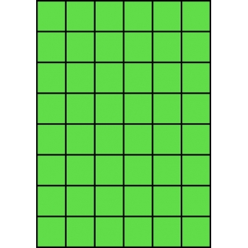 Etykiety A4 kolorowe 35x37 – zielone