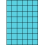 Etykiety A4 kolorowe 35x37 – niebieskie