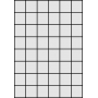 Etykiety samoprzylepne na arkuszach A4 - 35x37