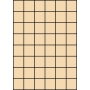 Etykiety A4 kolorowe 35x37 mm – beżowe