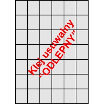 Etykiety A4 klej usuwalny 35x42,42