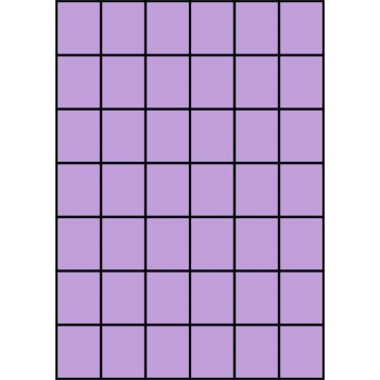 Etykiety A4 kolorowe 35x42,42 – fioletowe