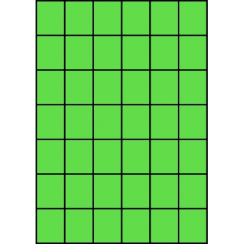 Etykiety A4 kolorowe 35x42,42 – zielone