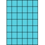 Etykiety A4 kolorowe 35x42,42 – niebieskie