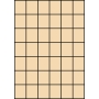 Etykiety A4 kolorowe 35x42,4 mm – beżowe