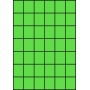 Etykiety A4 kolorowe 35x42,42 – zielone
