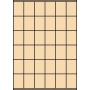 Etykiety A4 kolorowe 35x48mm – beżowe