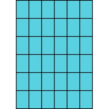 Etykiety A4 kolorowe 35x49,5 – niebieskie