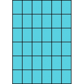 Etykiety A4 kolorowe 35x49,5 – niebieskie