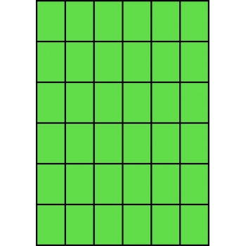Etykiety A4 kolorowe 35x49,5 – zielone