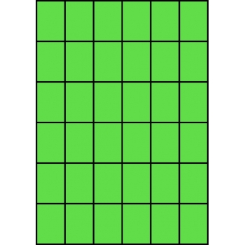 Etykiety A4 kolorowe 35x49,5 – zielone