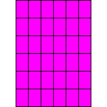 Etykiety A4 kolorowe 35x49,5 – różowe