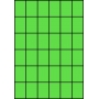 Etykiety A4 kolorowe 35x49,5 – zielone
