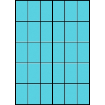 Etykiety A4 kolorowe 35x59,4 – niebieskie