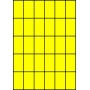 Etykiety A4 kolorowe 35x59,4 – żółte