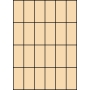 Etykiety A4 kolorowe 35x74mm – beżowe