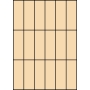 Etykiety A4 kolorowe 35x99mm – beżowe