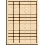 Etykiety A4 kolorowe 38x21,2mm – beżowe