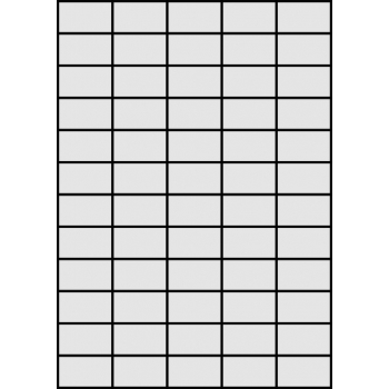 Etykiety samoprzylepne na arkuszach A4 - 42x24,75
